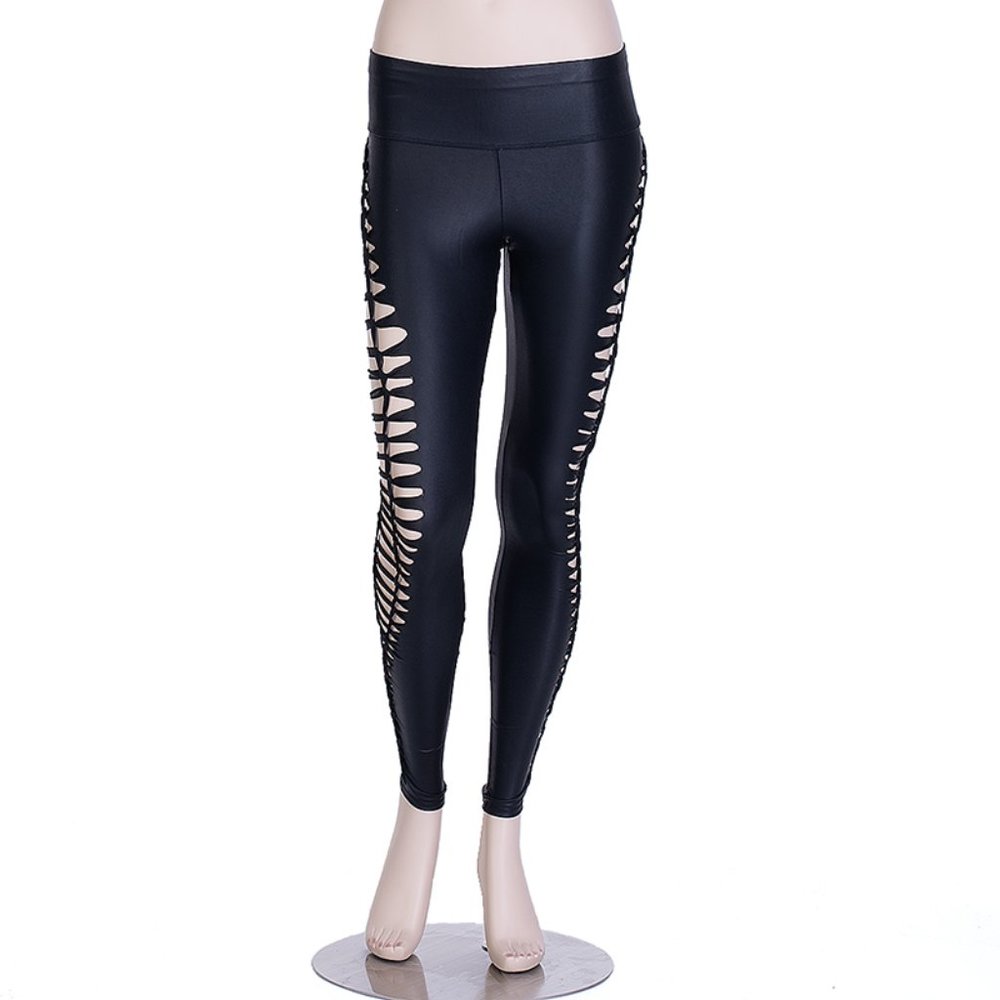 Side Slashed Leggings